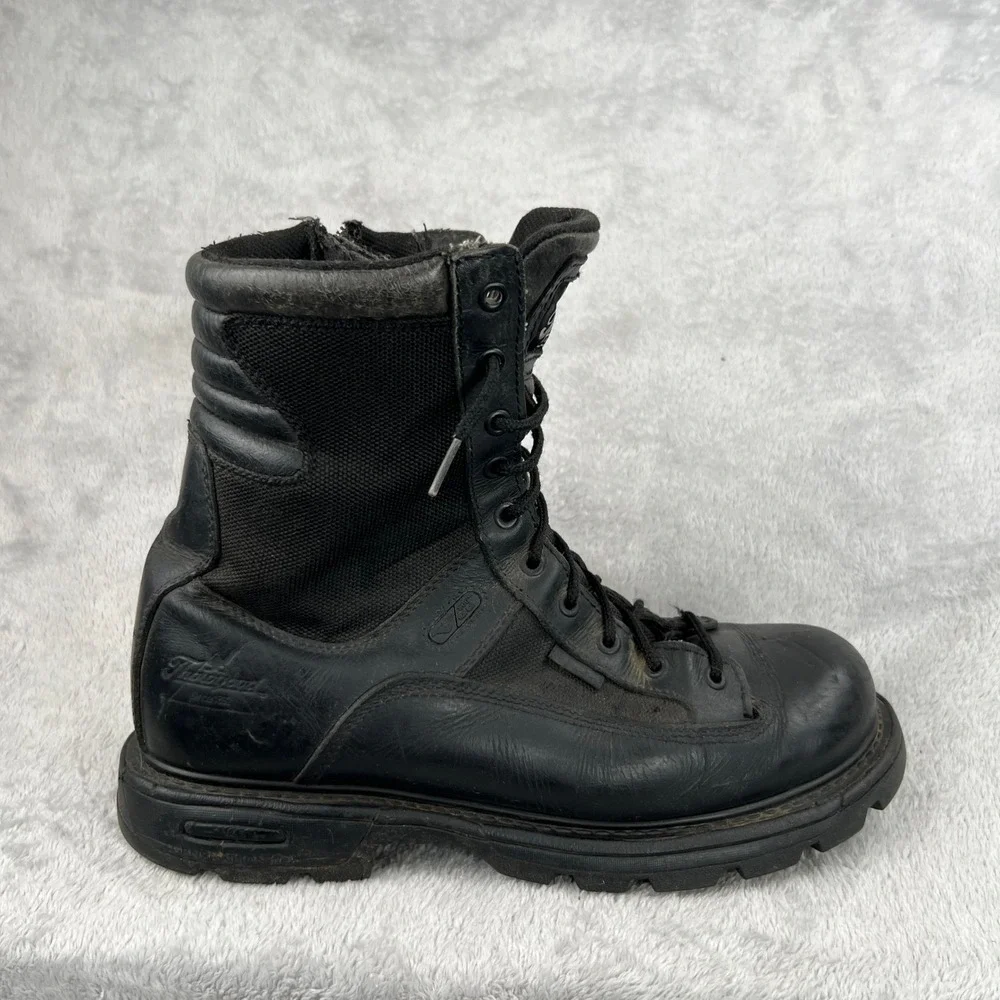 Thorogood Gen-Flex Side Zip Tactical Boots 11.5 Black Men Military Workwear